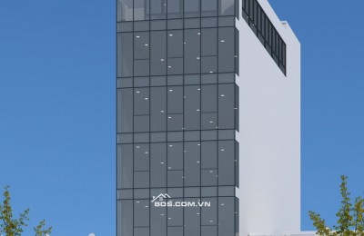 Cho Thuê Tòa Văn Phòng 8 Tầng Mặt Phố Ngô Gia Tự, Long Biên. DT 350m2. MT 8.2m nở hậu. Giá 300 Tr/th